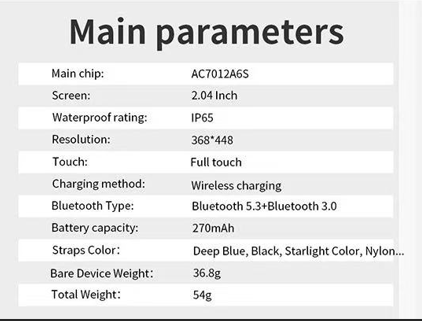 CDO Aurafit A10 Pro Smart Watch