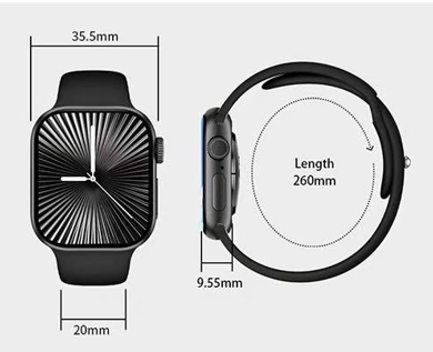 CDO Aurafit A10t Mini Smart Watch