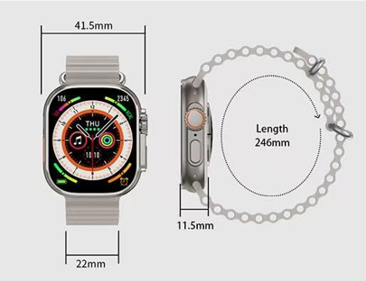 CDO Aurafit 10 Ultra Smart Watch
