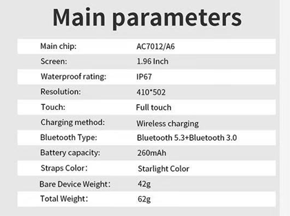 CDO Aurafit AM08 Smart Watch
