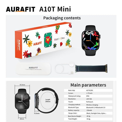 CDO Aurafit A10t Mini Smart Watch