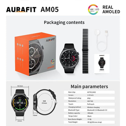 CDO Aurafit AM05 Smart Watch