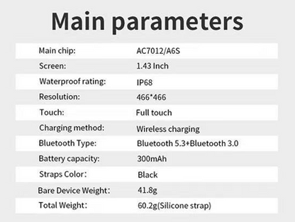 CDO Aurafit AM05 Smart Watch