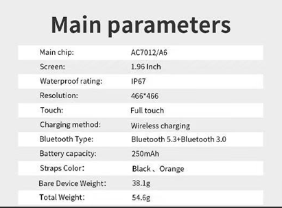 CDO Aurafit AM10 Smart Watch