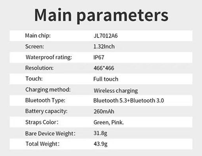 CDO Aurafit AM12 Smart Watch