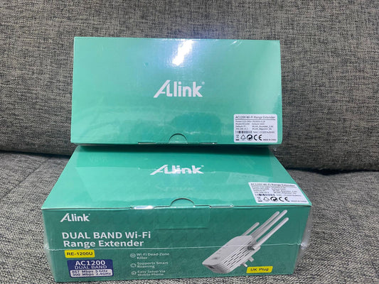 CDO Alink AC1200 Dual-Band WiFi Range Extender with 4 Antennas, WPS, Repeater & AP Mode – 1200Mbps, 2.4GHz/5GHz, 100Mb LAN Port